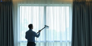 Commercial curtain stain removal service kippa-ring hotels offices restaurants